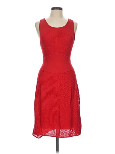 Pre-owned Catherine Malandrino Cocktail Dress In Red