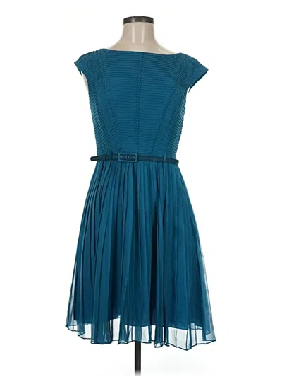 Pre-owned Catherine Malandrino Cocktail Dress In Teal