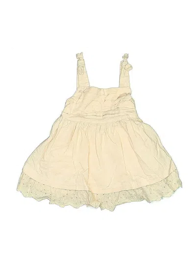 Pre-owned Catherine Malandrino Kids' Dress In White
