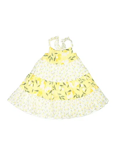 Pre-owned Catherine Malandrino Kids' Dress In Yellow