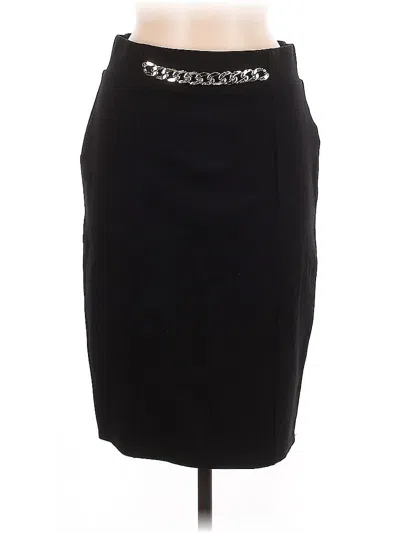 Pre-owned Catherine Malandrino Formal Skirt In Black