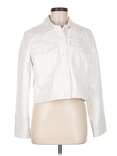 Pre-owned Catherine Malandrino Jacket In White