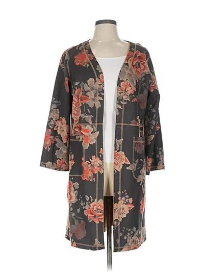 Pre-owned Catherine Malandrino Kimono In Gray