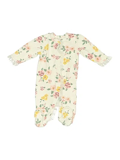 Pre-owned Catherine Malandrino Babies' Long Sleeve Outfit In Ivory