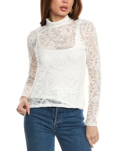 CATHERINE MALANDRINO MOCK NECK TOP