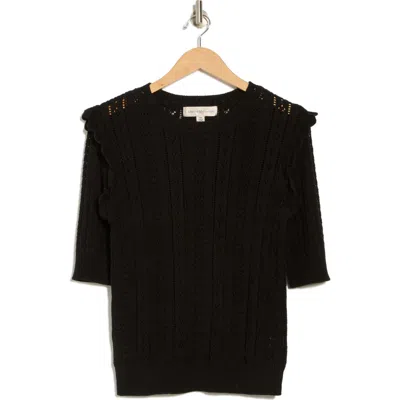 Catherine Malandrino Pointelle Sweater