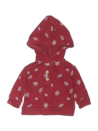 Pre-owned Catherine Malandrino Babies' Pullover Hoodie In Red