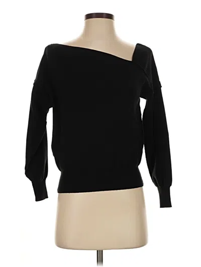 Pre-owned Catherine Malandrino Pullover Sweater In Black