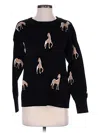 Catherine Malandrino Pullover Sweater In Black