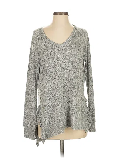 Pre-owned Catherine Malandrino Pullover Sweater In Gray