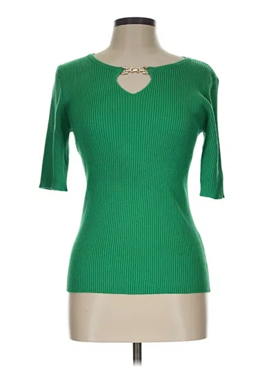 Pre-owned Catherine Malandrino Pullover Sweater In Green