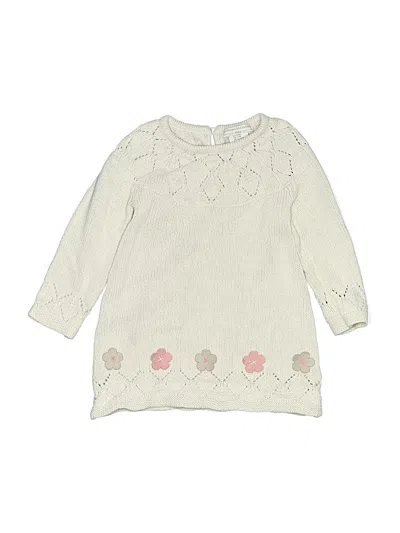 Pre-owned Catherine Malandrino Kids' Pullover Sweater In Ivory