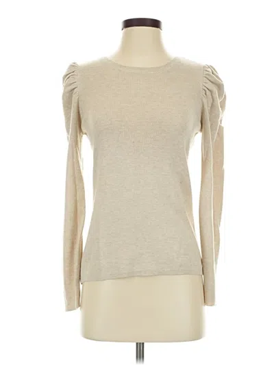 Pre-owned Catherine Malandrino Pullover Sweater In Tan