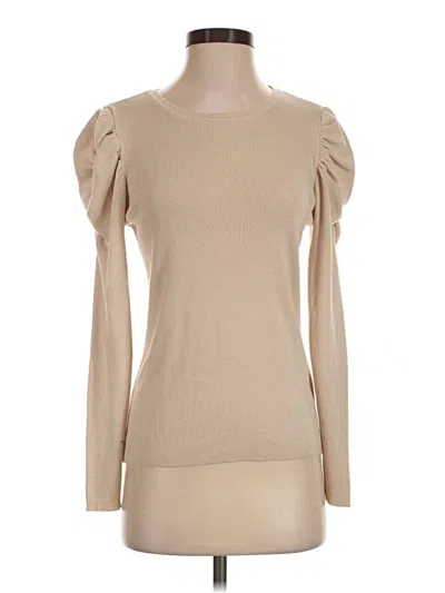 Pre-owned Catherine Malandrino Pullover Sweater In Tan