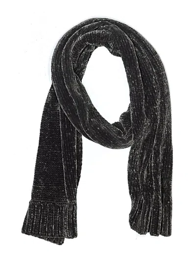 Pre-owned Catherine Malandrino Scarf In Gray