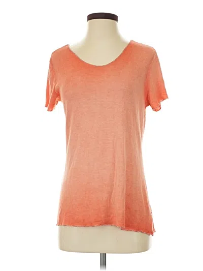 Pre-owned Catherine Malandrino Short Sleeve T-shirt In Orange