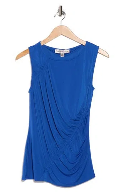 Catherine Malandrino Side Ruched Sleeveless Top