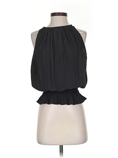 Pre-owned Catherine Malandrino Sleeveless Blouse In Black