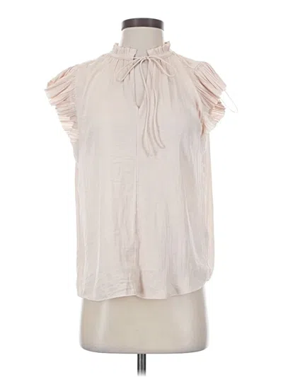 Pre-owned Catherine Malandrino Sleeveless Blouse In Ivory