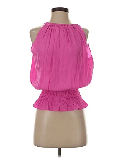 Pre-owned Catherine Malandrino Sleeveless Blouse In Pink