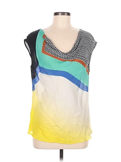 Pre-owned Catherine Malandrino Sleeveless T-shirt In Yellow