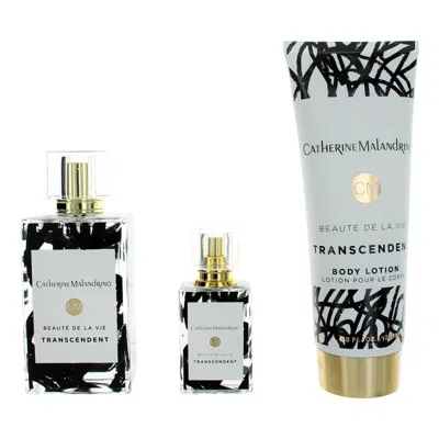 Catherine Malandrino Transcendent Beaute De La Vie By , 3 Piece Gift Set Women In Transparent