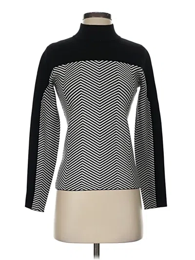 Pre-owned Catherine Malandrino Turtleneck Sweater In Black