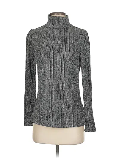 Pre-owned Catherine Malandrino Turtleneck Sweater In Gray