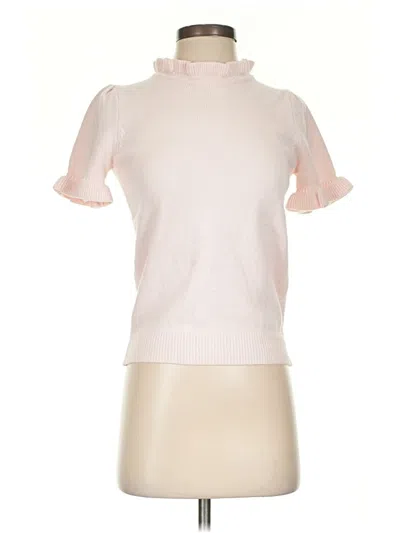 Pre-owned Catherine Malandrino Turtleneck Sweater In Pink