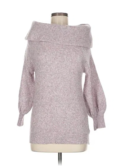 Pre-owned Catherine Malandrino Turtleneck Sweater In Pink