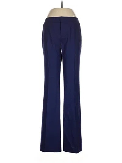 Pre-owned Catherine Malandrino Wool Pants In Blue