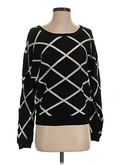 Pre-owned Catherine Malandrino Wool Pullover Sweater In Black