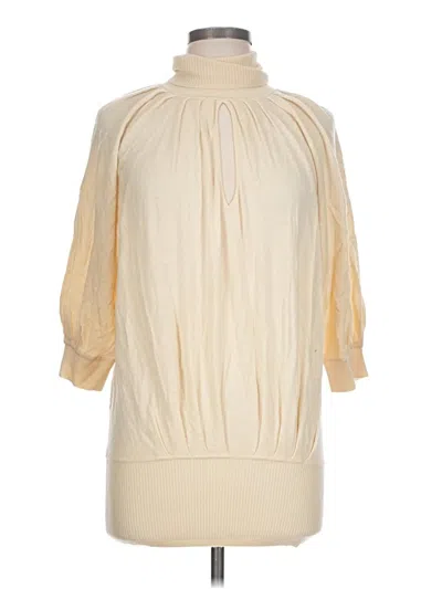 Pre-owned Catherine Malandrino Wool Pullover Sweater In Ivory