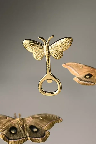 Catherine Martin Brass Bottle Opener In Gold