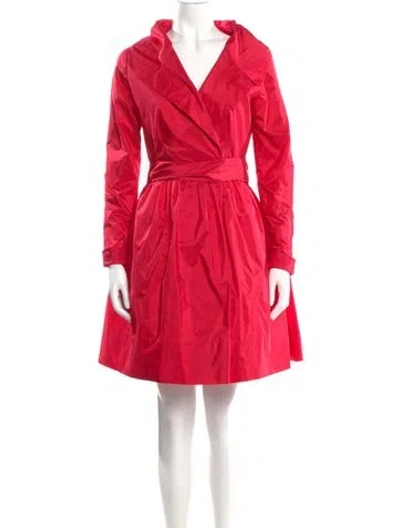 Pre-owned Catherine Regehr Silk Mini Dress In Pink