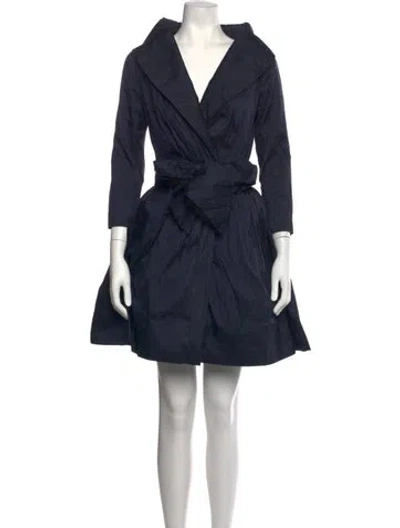 Pre-owned Catherine Regehr Vintage Knee-length Dress In Blue
