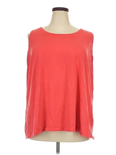 Pre-owned Catherines 3/4 Sleeve T-shirt In Red