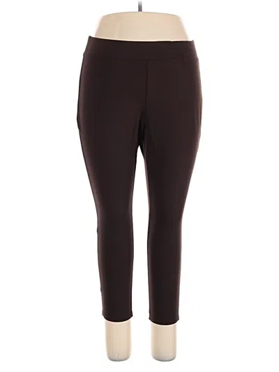 Pre-owned Catherines Active Pants In Brown