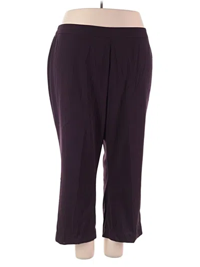 Pre-owned Catherines Active Pants In Purple