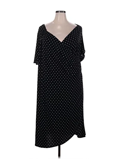 Pre-owned Catherines Casual Dress In Black