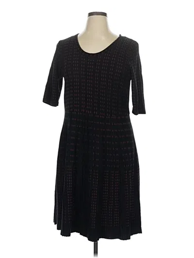 Pre-owned Catherines Casual Dress In Black