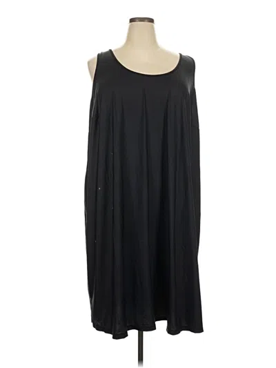 Pre-owned Catherines Casual Dress In Black