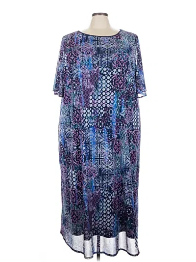 Pre-owned Catherines Casual Dress In Blue