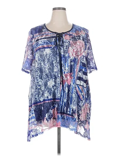 Pre-owned Catherines Casual Dress In Blue