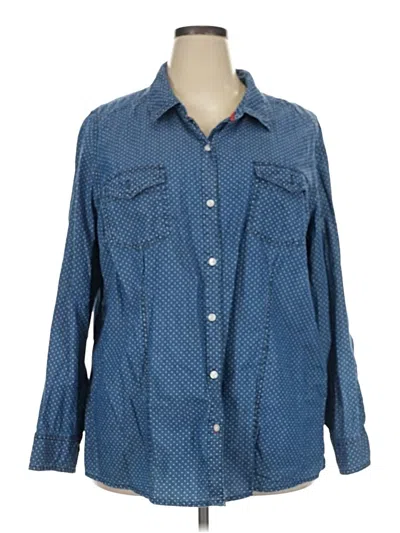 Pre-owned Catherines Casual Dress In Blue