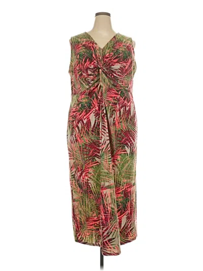 Pre-owned Catherines Casual Dress In Brown