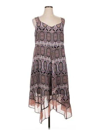 Pre-owned Catherines Casual Dress In Brown