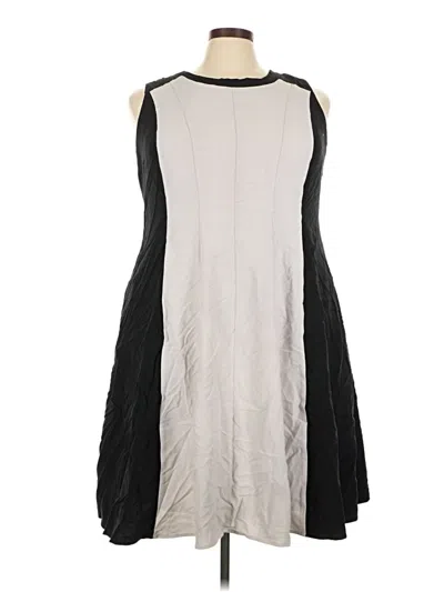 Pre-owned Catherines Casual Dress In Gray