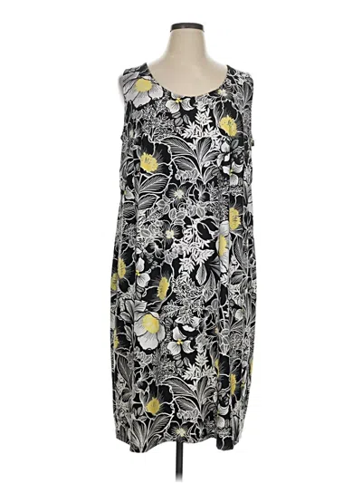 Pre-owned Catherines Casual Dress In Gray