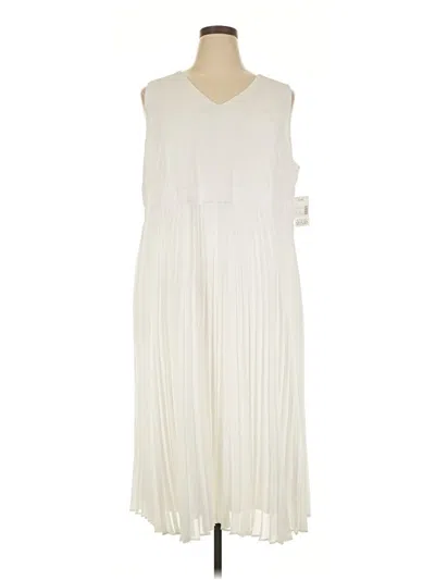Pre-owned Catherines Casual Dress In Ivory